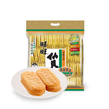 旺旺 仙贝 零食 膨化食品 饼干糕点 888g